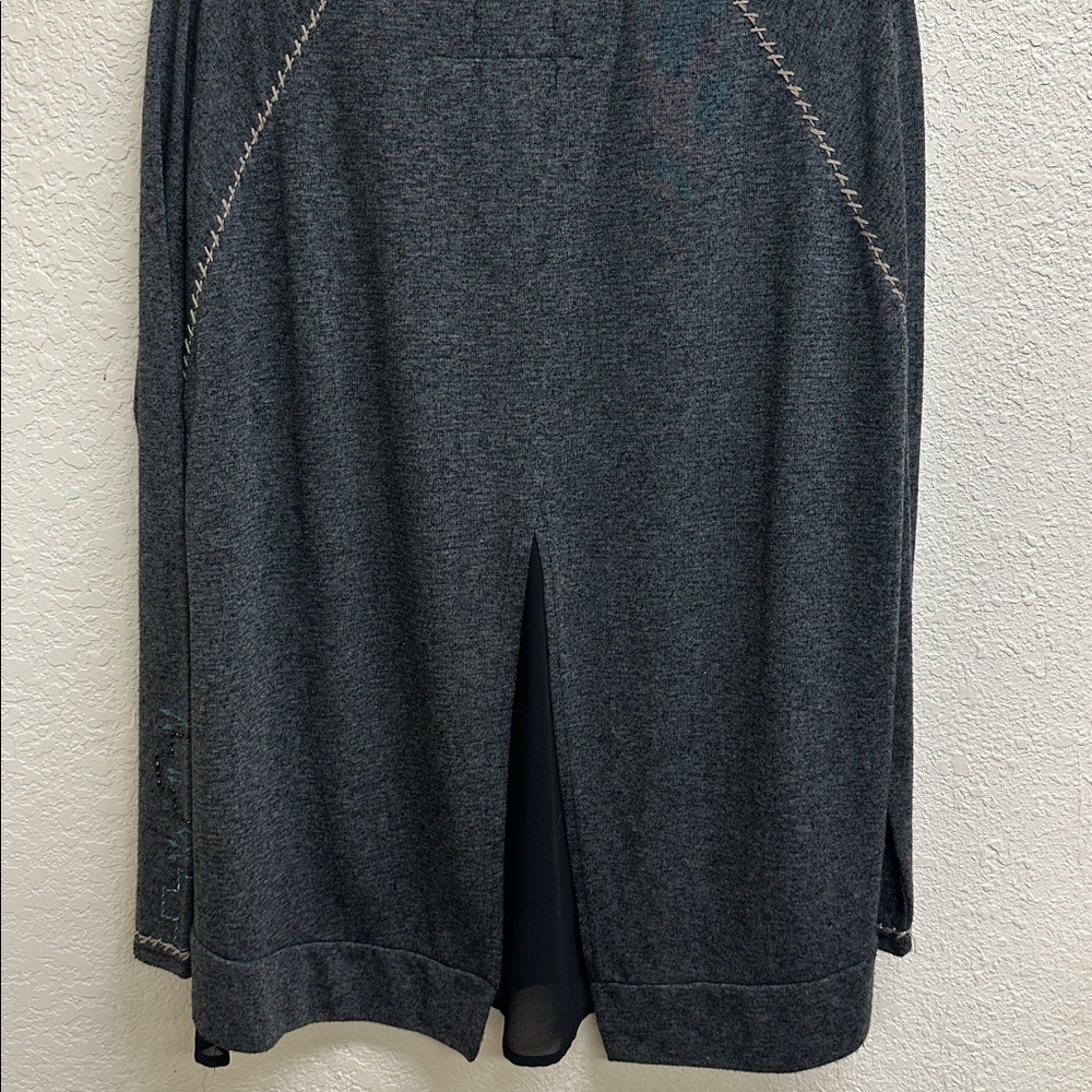 Double D Ranch Beaded Pullover Sweater - image 5